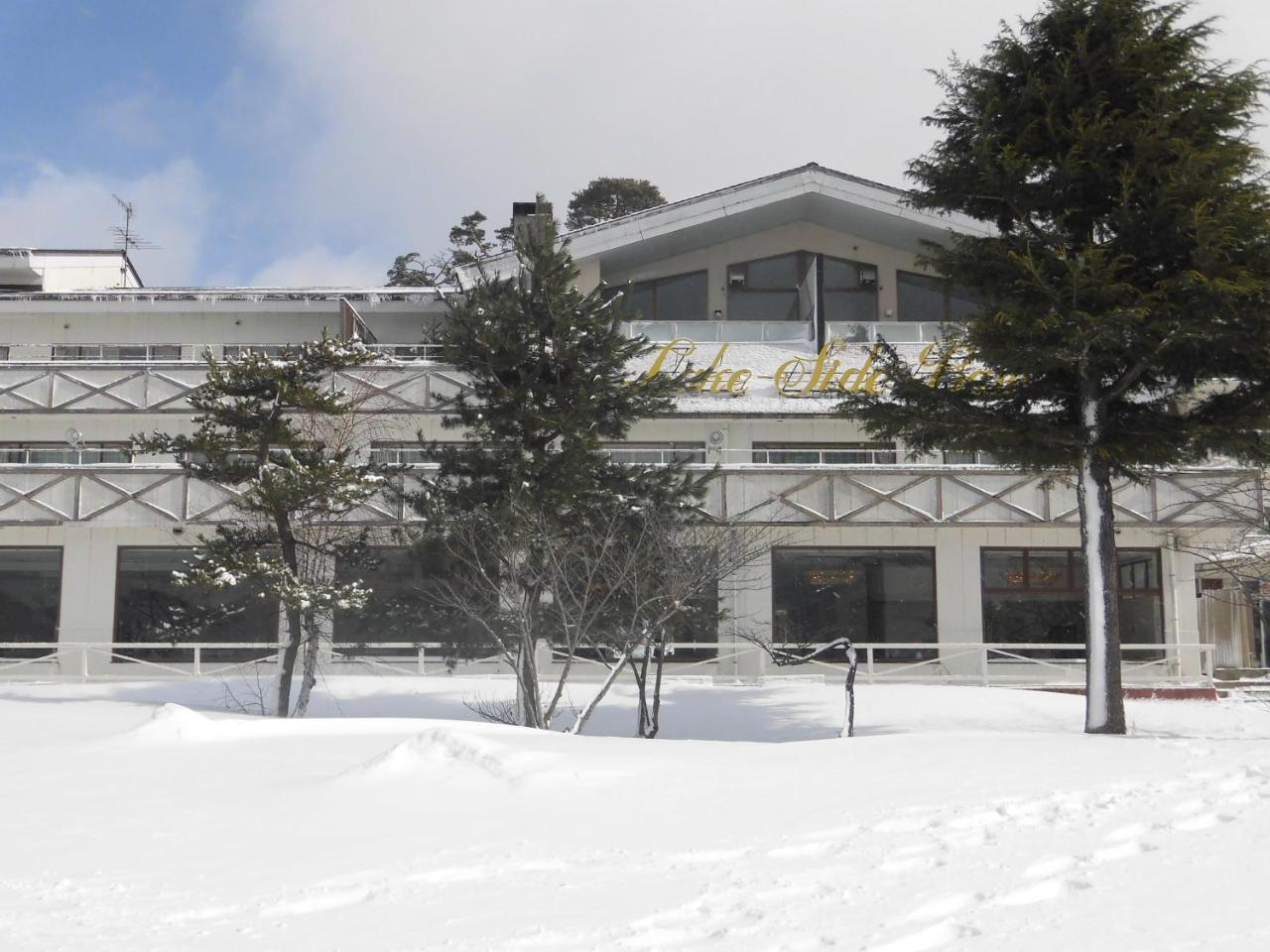 Hotel Lakeside Banko Inawashiro Exterior foto